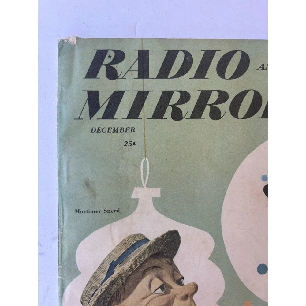 Radio Mirror (Dec 1948) Edgar Bergen, Charlie McCarthy, Abbott & Costello
